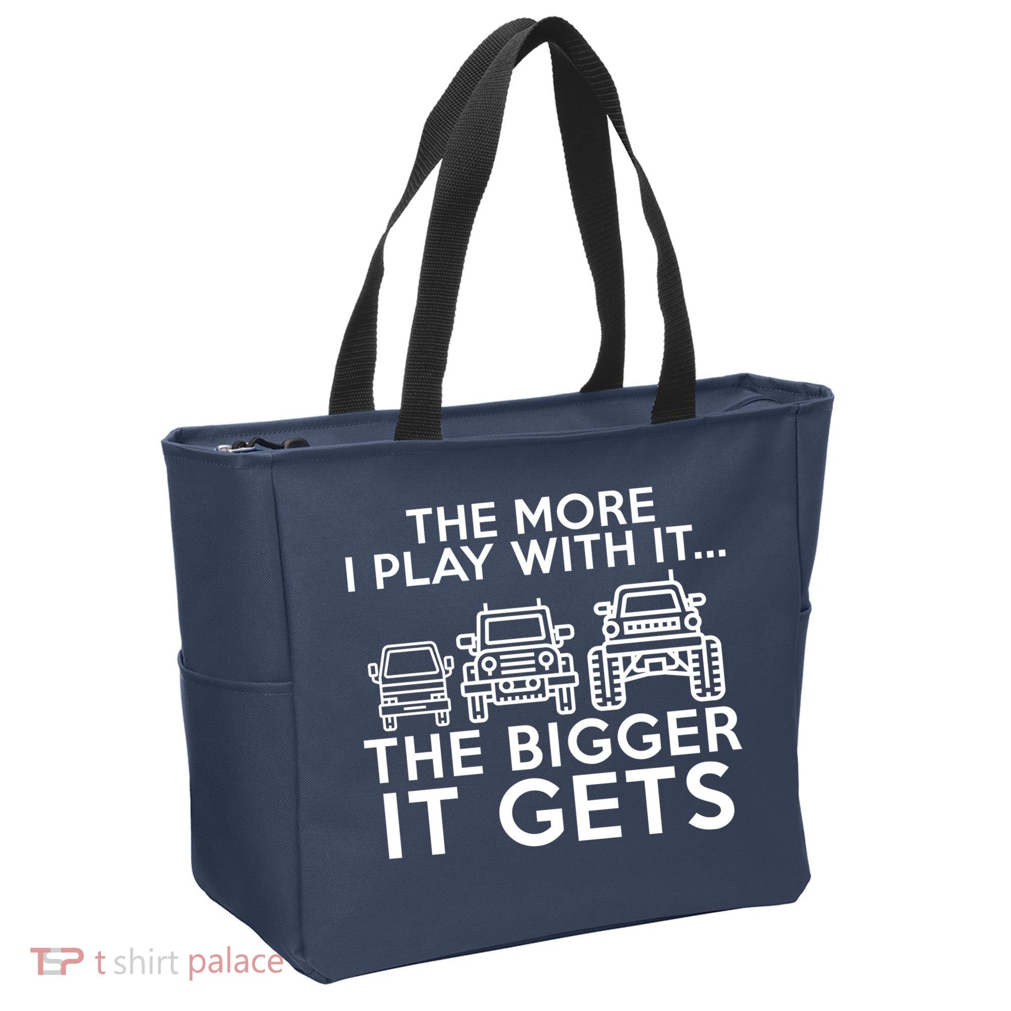 The More I Play With It The Bigger Its Gets Tote Bag