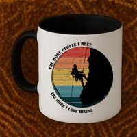 The More People I Meet The More I Love Hiking Coffee Mug thumb 2