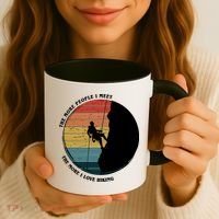 The More People I Meet The More I Love Hiking Coffee Mug thumb 3