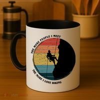 The More People I Meet The More I Love Hiking Coffee Mug thumb 4