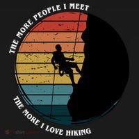 The More People I Meet The More I Love Hiking Women's Hoodie thumb 2