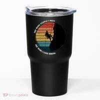 The More People I Meet The More I Love Hiking Tumbler thumb 0