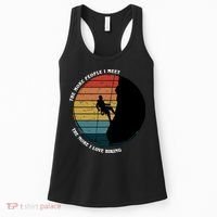 The More People I Meet The More I Love Hiking Women's Tank Top thumb 0