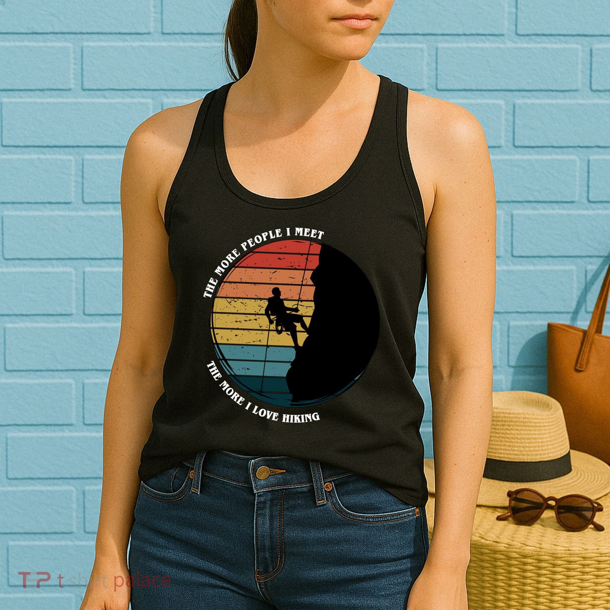 The More People I Meet The More I Love Hiking Women's Tank Top
