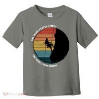 The More People I Meet The More I Love Hiking Toddler T-Shirt thumb 0