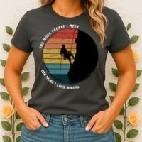 The More People I Meet The More I Love Hiking Women's T-Shirt thumb 2
