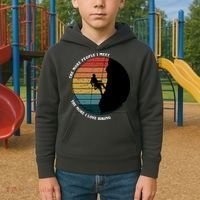 The More People I Meet The More I Love Hiking Kids Hoodie thumb 2