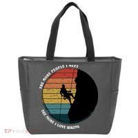 The More People I Meet The More I Love Hiking Tote Bag thumb 0