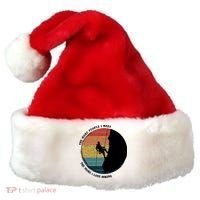 The More People I Meet The More I Love Hiking Santa Hat thumb 0
