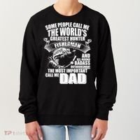 The Most Important Call Me Dad Fisherman Women's Sweatshirt thumb 0