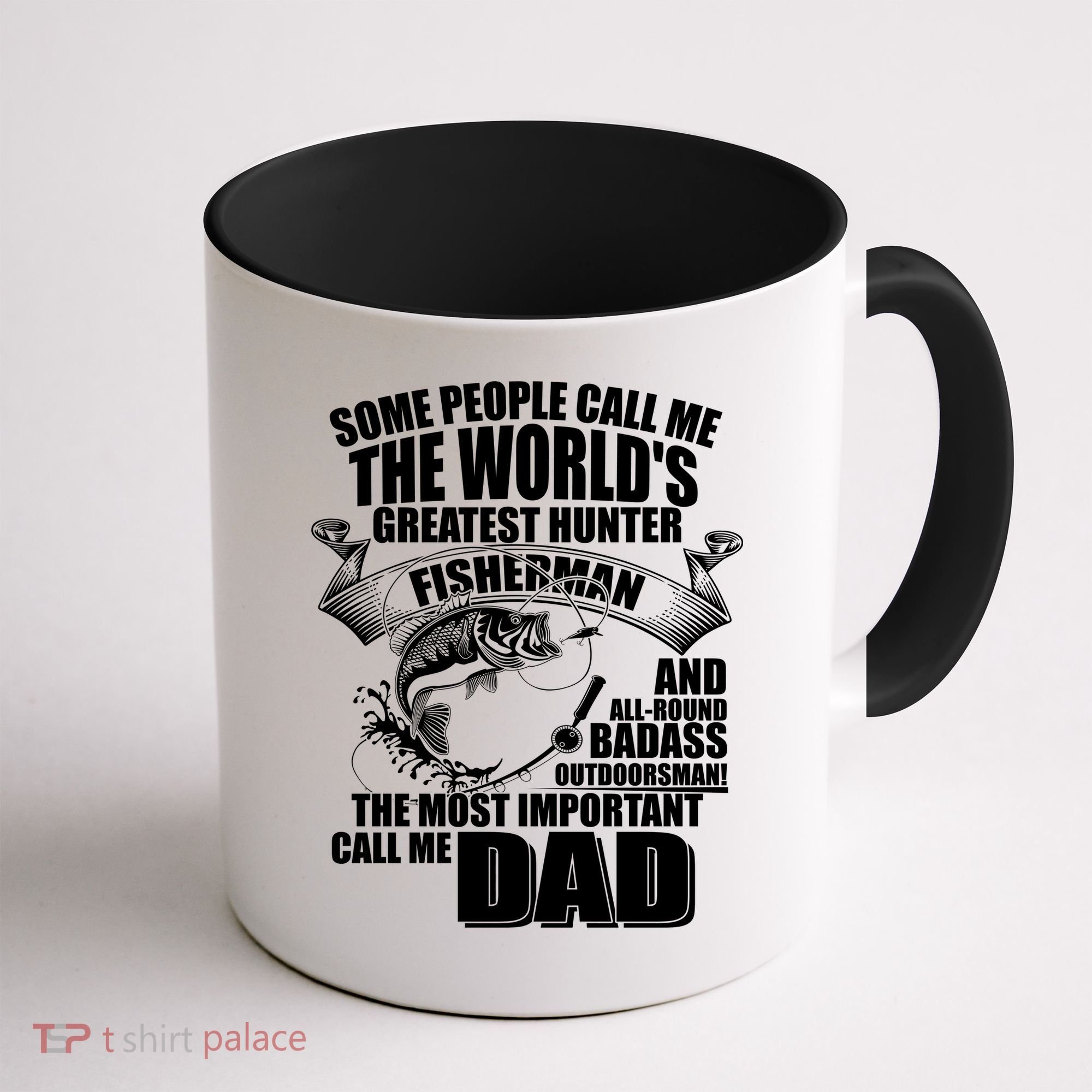 The Most Important Call Me Dad Fisherman Coffee Mug