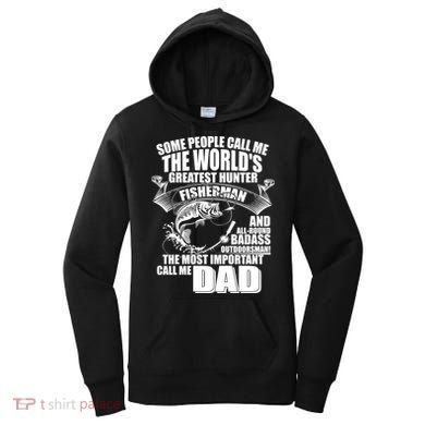 The Most Important Call Me Dad Fisherman Women's Hoodie