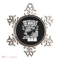 The Most Important Call Me Dad Fisherman Ornament thumb 0
