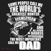 The Most Important Call Me Dad Fisherman Hat thumb 2
