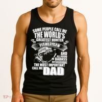 The Most Important Call Me Dad Fisherman Tank Top thumb 3