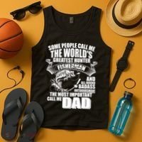 The Most Important Call Me Dad Fisherman Tank Top thumb 4