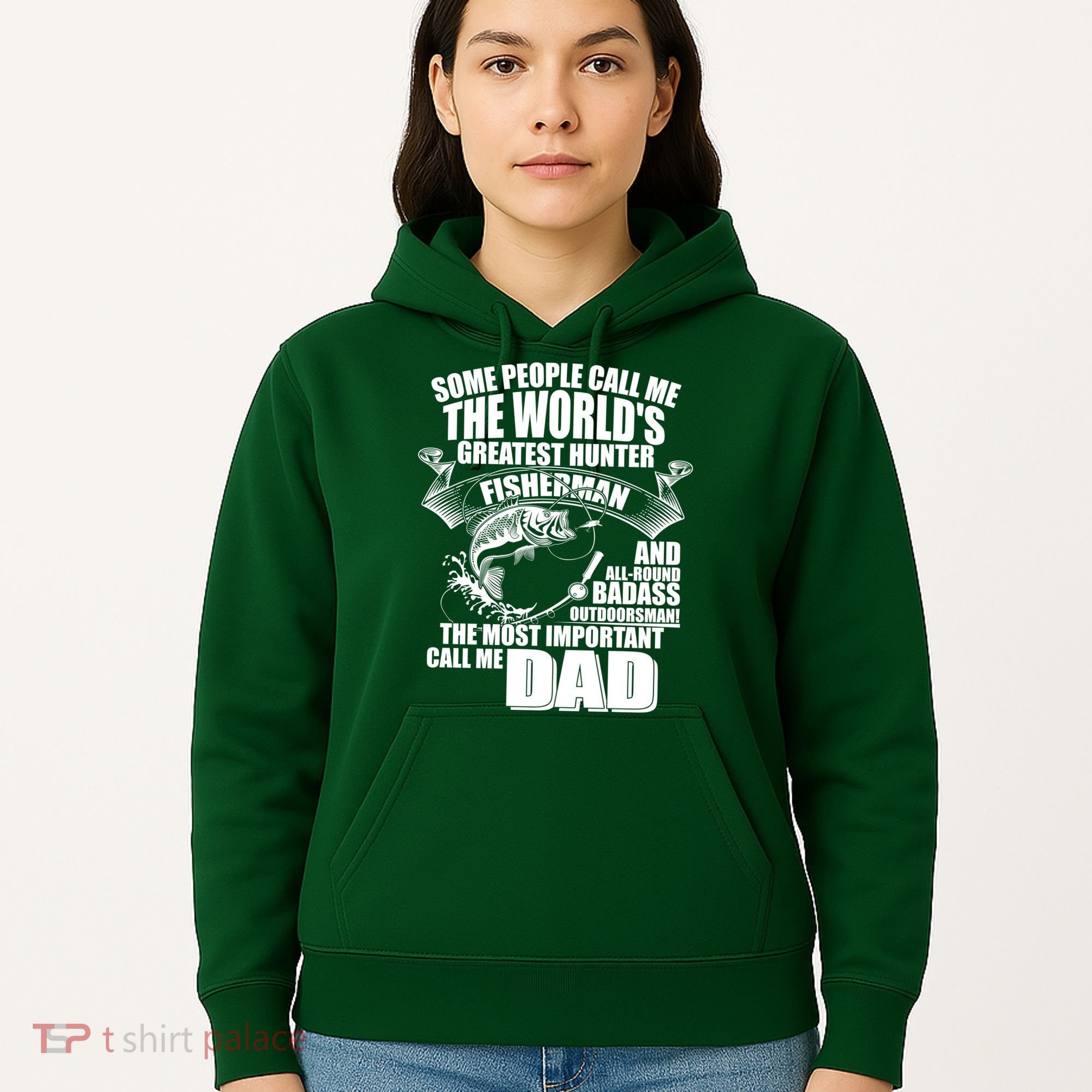 The Most Important Call Me Dad Fisherman Hoodie