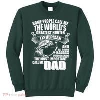 The Most Important Call Me Dad Fisherman Sweatshirt thumb 0