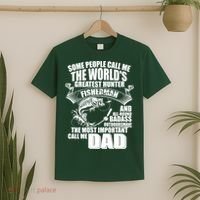 The Most Important Call Me Dad Fisherman T-Shirt thumb 2