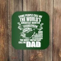 The Most Important Call Me Dad Fisherman Coaster thumb 0