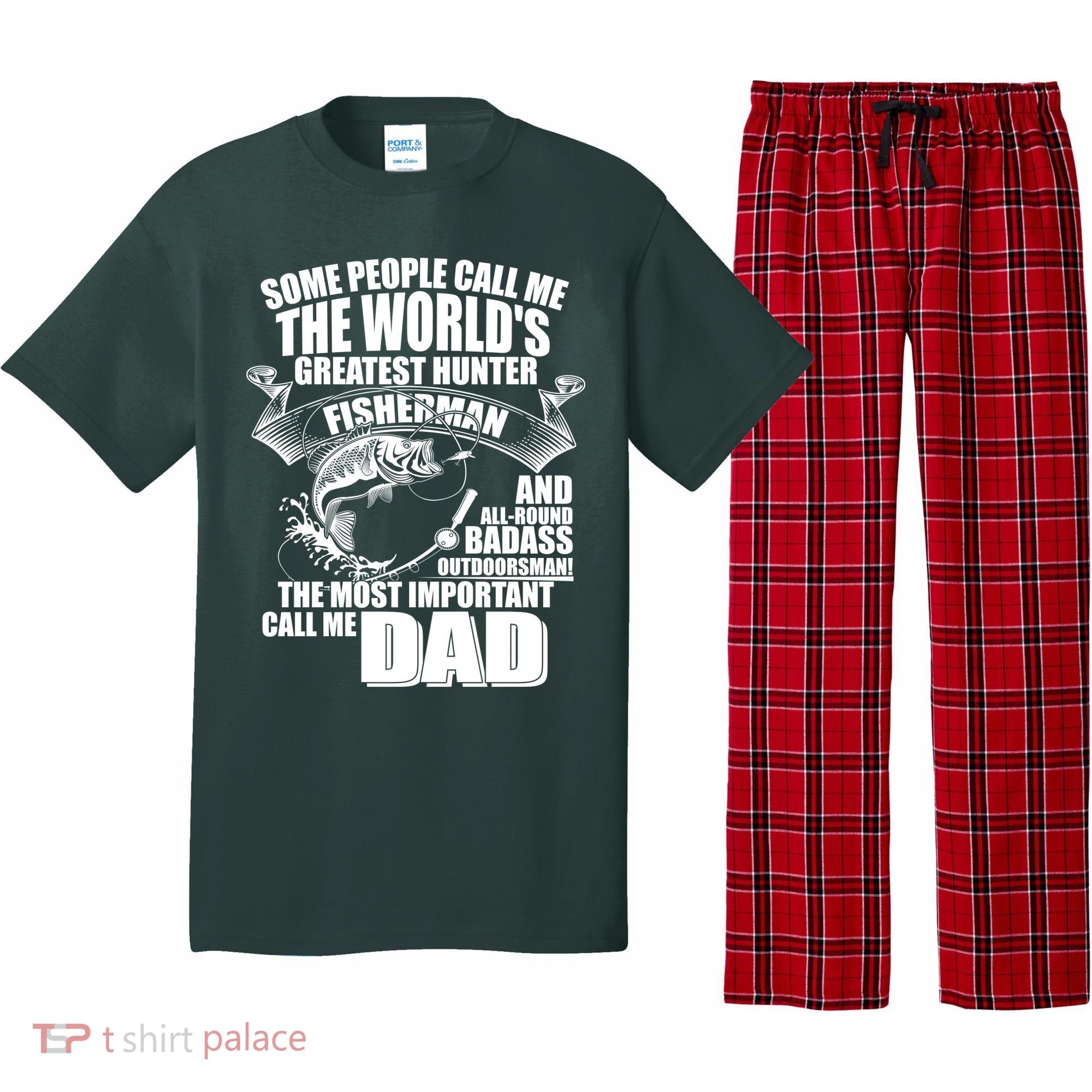 The Most Important Call Me Dad Fisherman Pajama Set