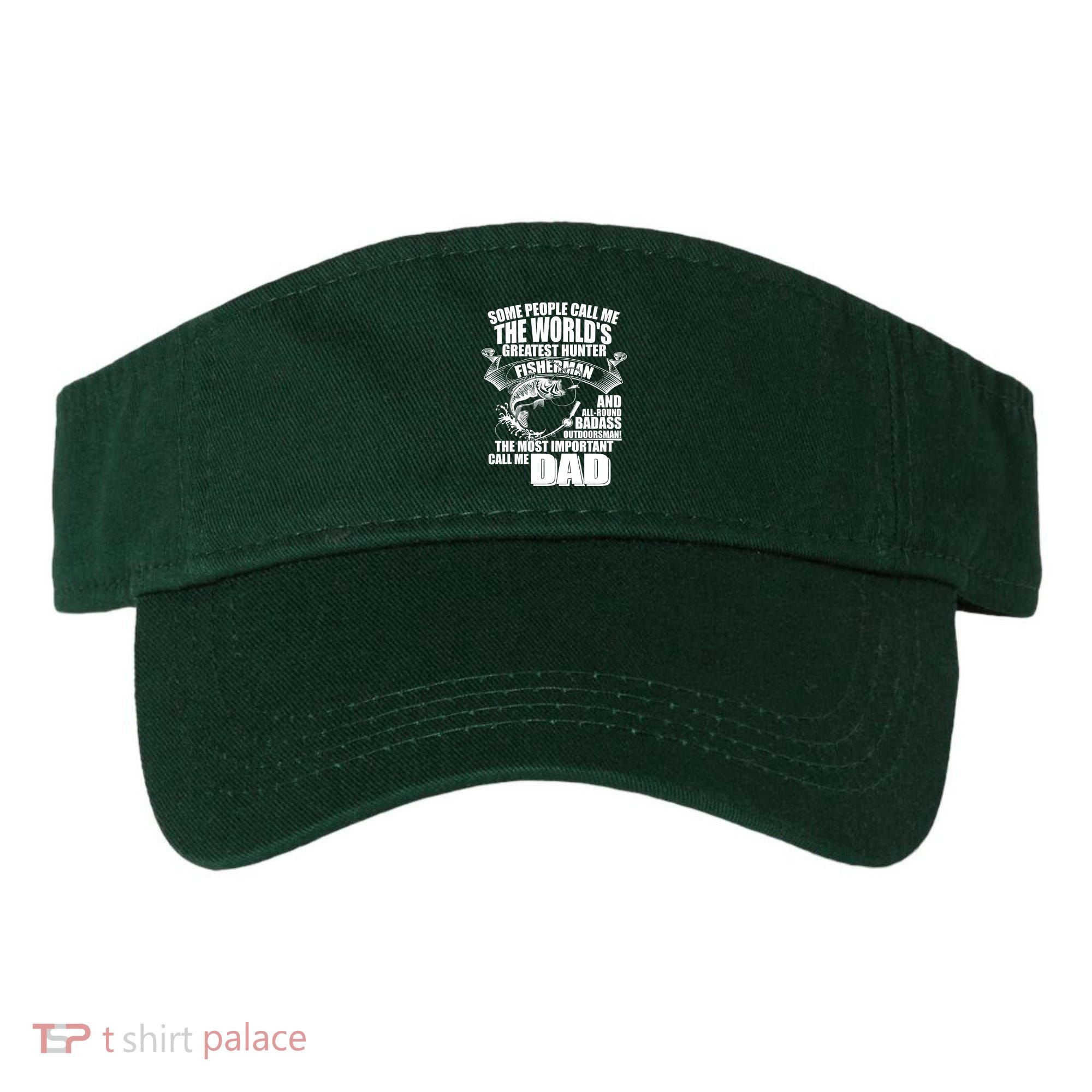 The Most Important Call Me Dad Fisherman Visor