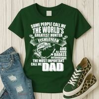 The Most Important Call Me Dad Fisherman Women's T-Shirt thumb 3