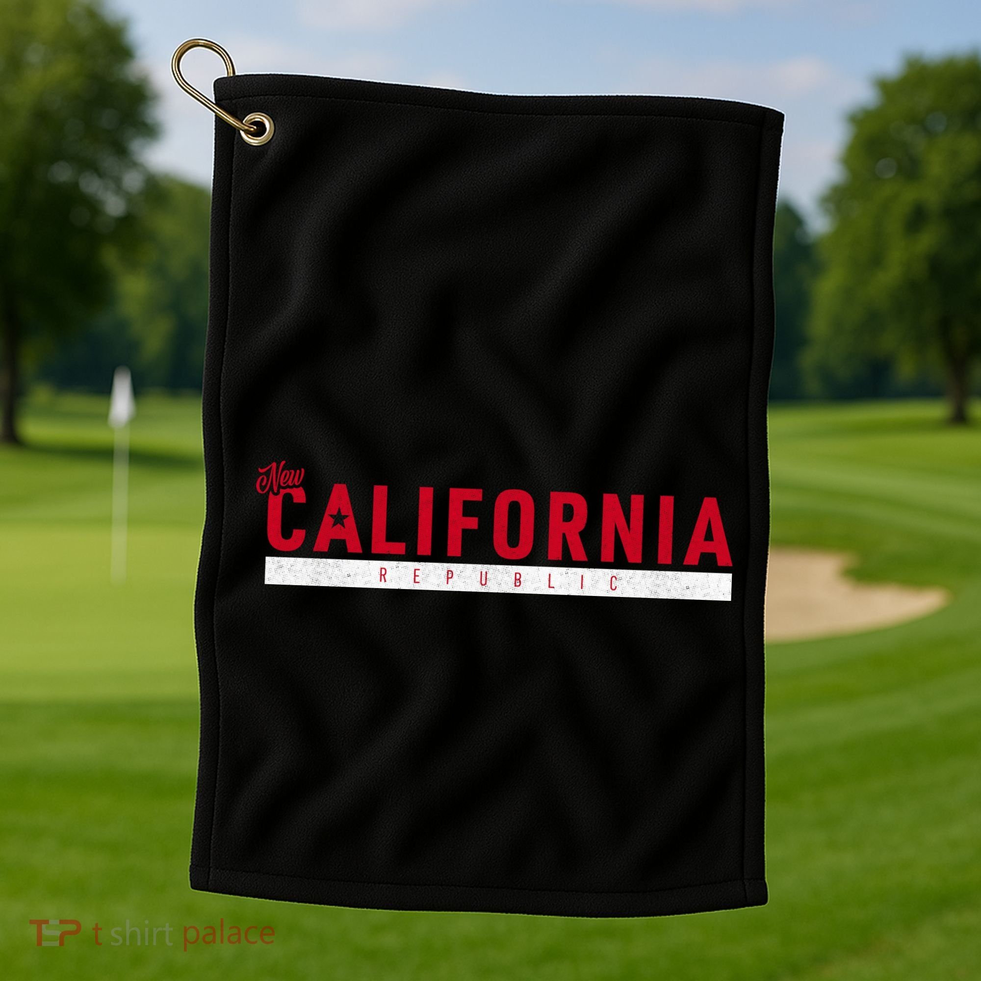 The New California Republic Golf Towel