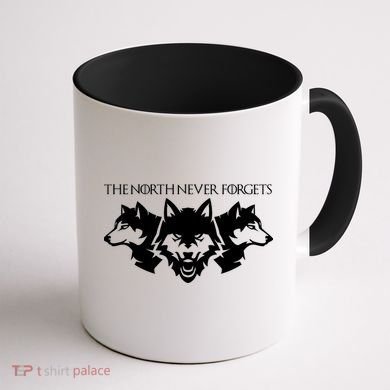 The North Never Forgets Coffee Mug back