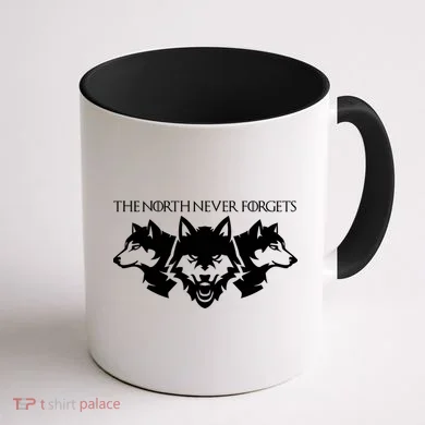 The North Never Forgets Coffee Mug back