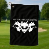 The North Never Forgets Golf Towel thumb 1
