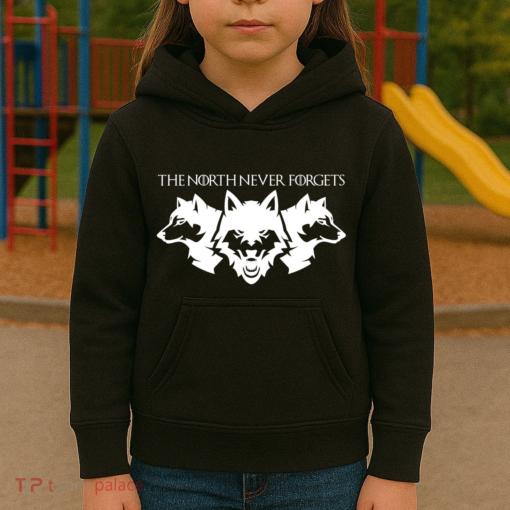 The North Never Forgets Kids Hoodie