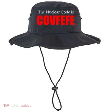 The Nuclear Code is Covfefe Funny Tweet Bucket Hat