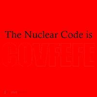 The Nuclear Code is Covfefe Funny Tweet Santa Hat thumb 1