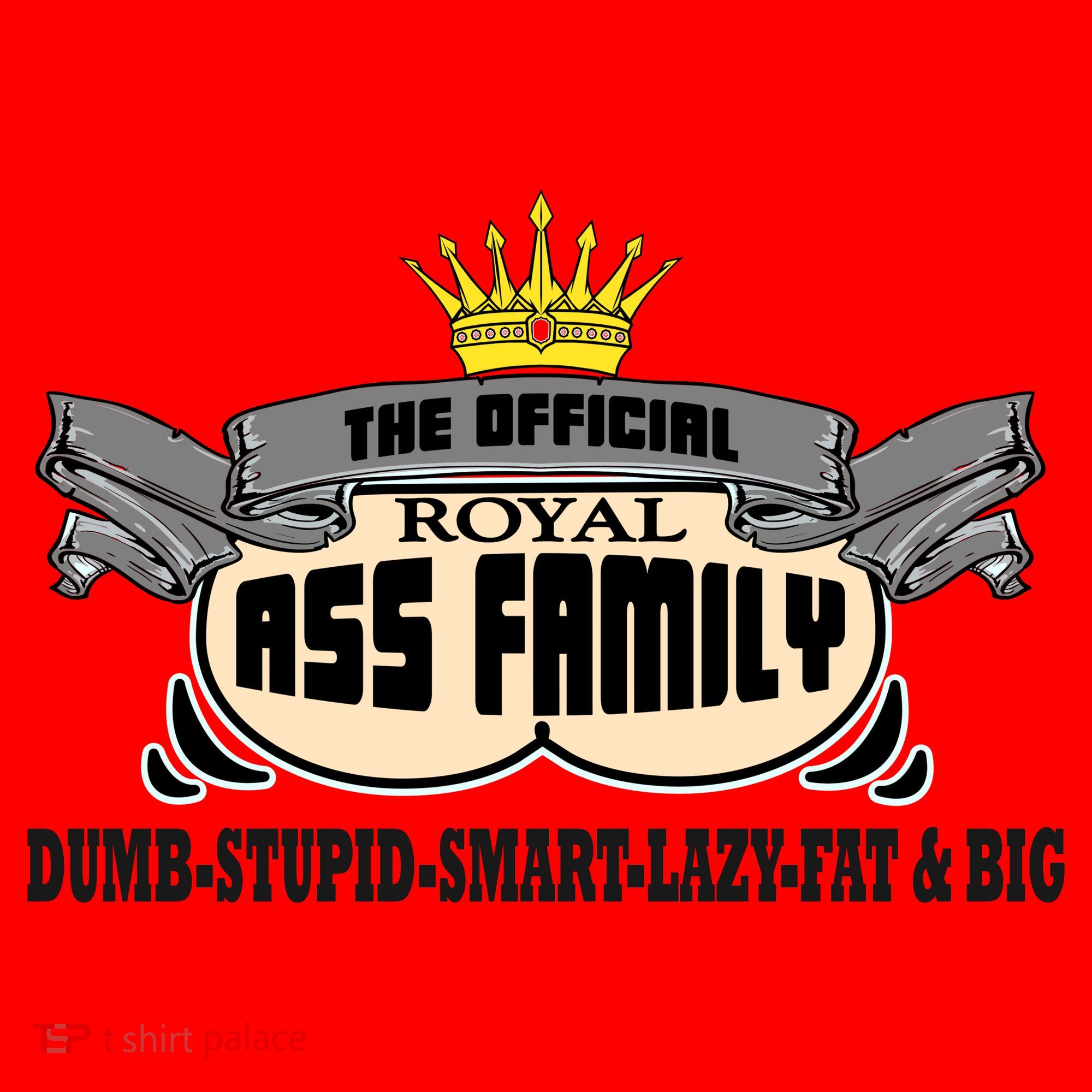 The Official Royal Ass Family Funny Santa Hat