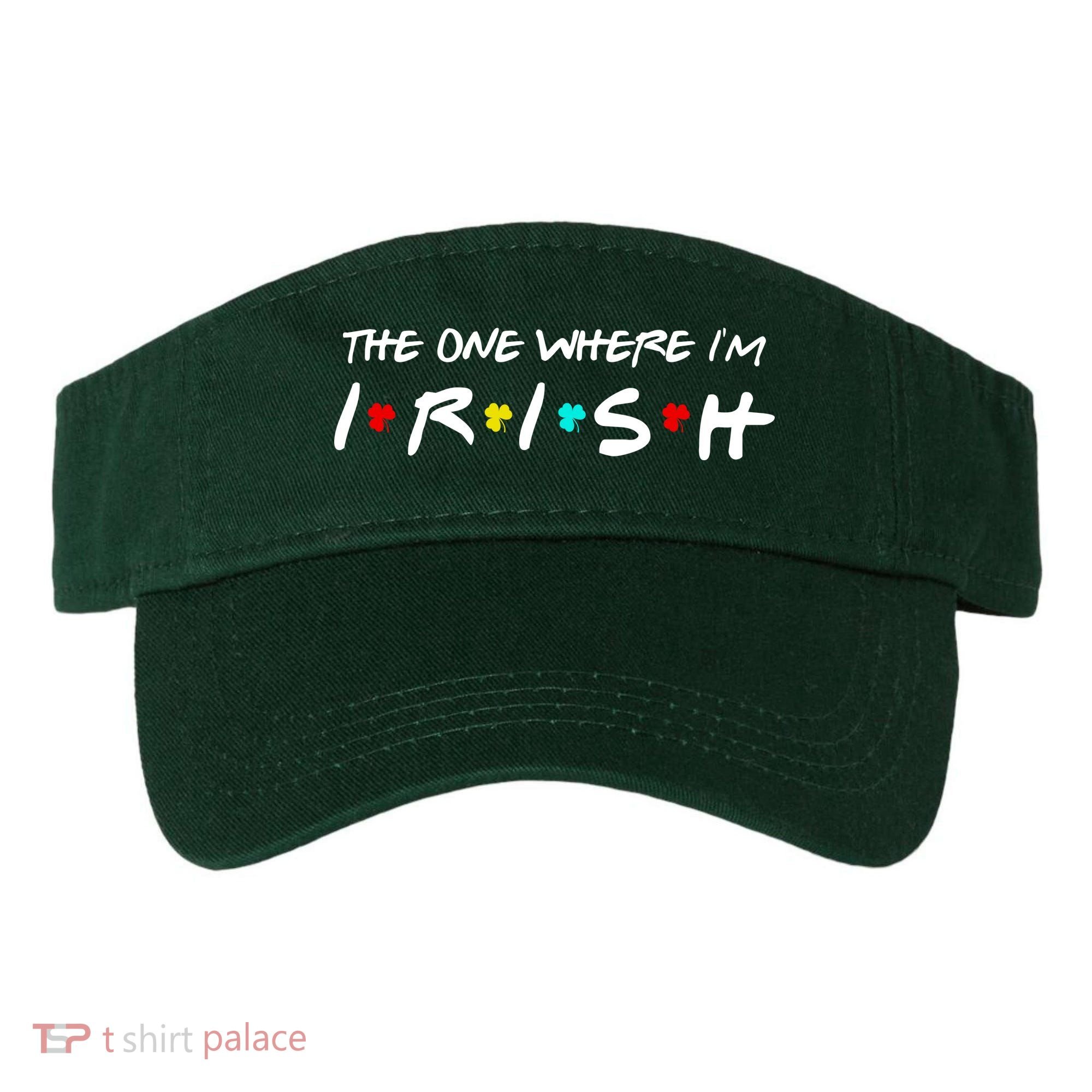 The One Where I'm Irish Visor