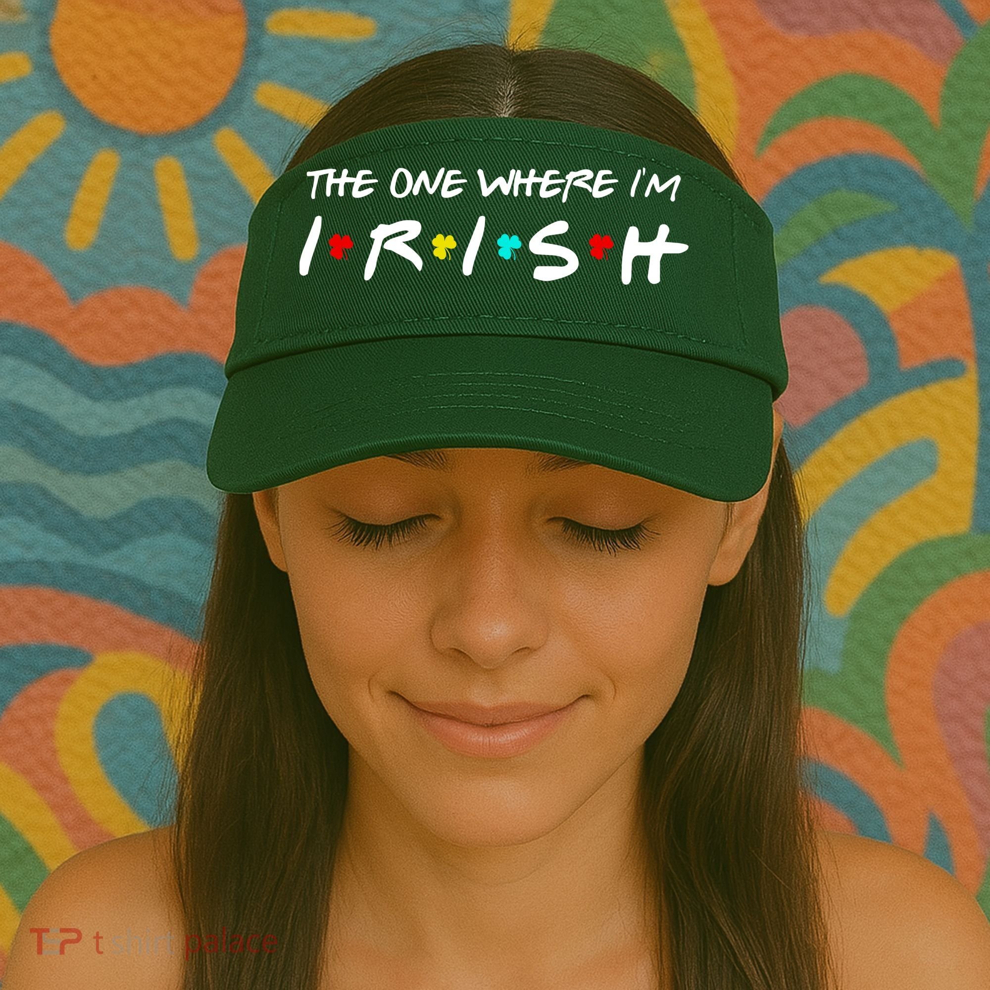 The One Where I'm Irish Visor