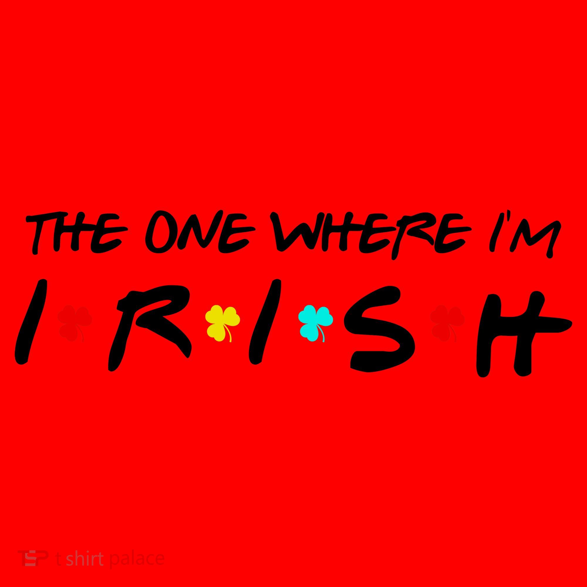 The One Where I'm Irish Santa Hat