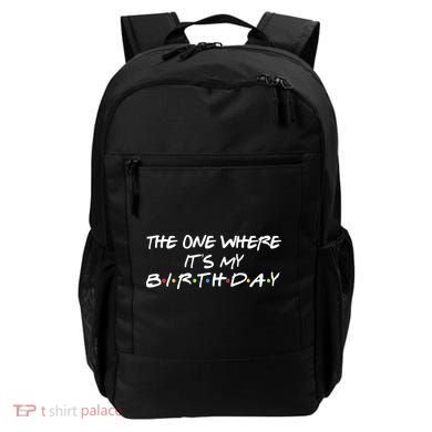 The One Where It's My Birthday Backpack