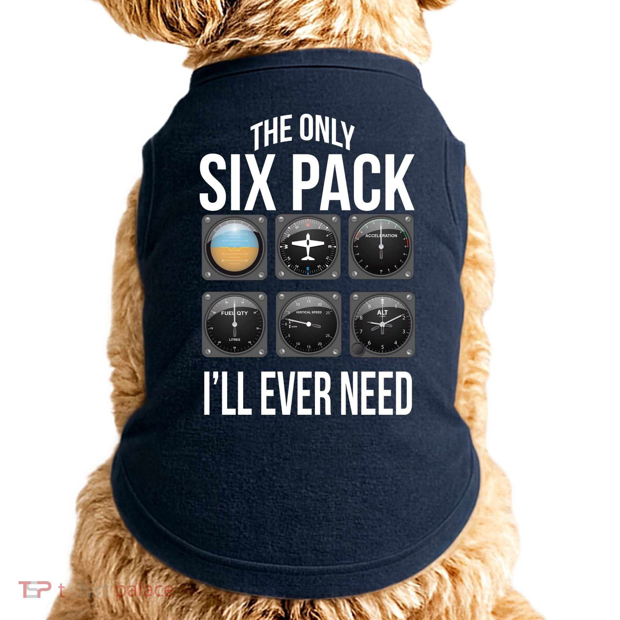 The Only Six Pack I'll Ever Need  Doggie Tank