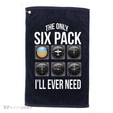 The Only Six Pack I'll Ever Need  Golf Towel