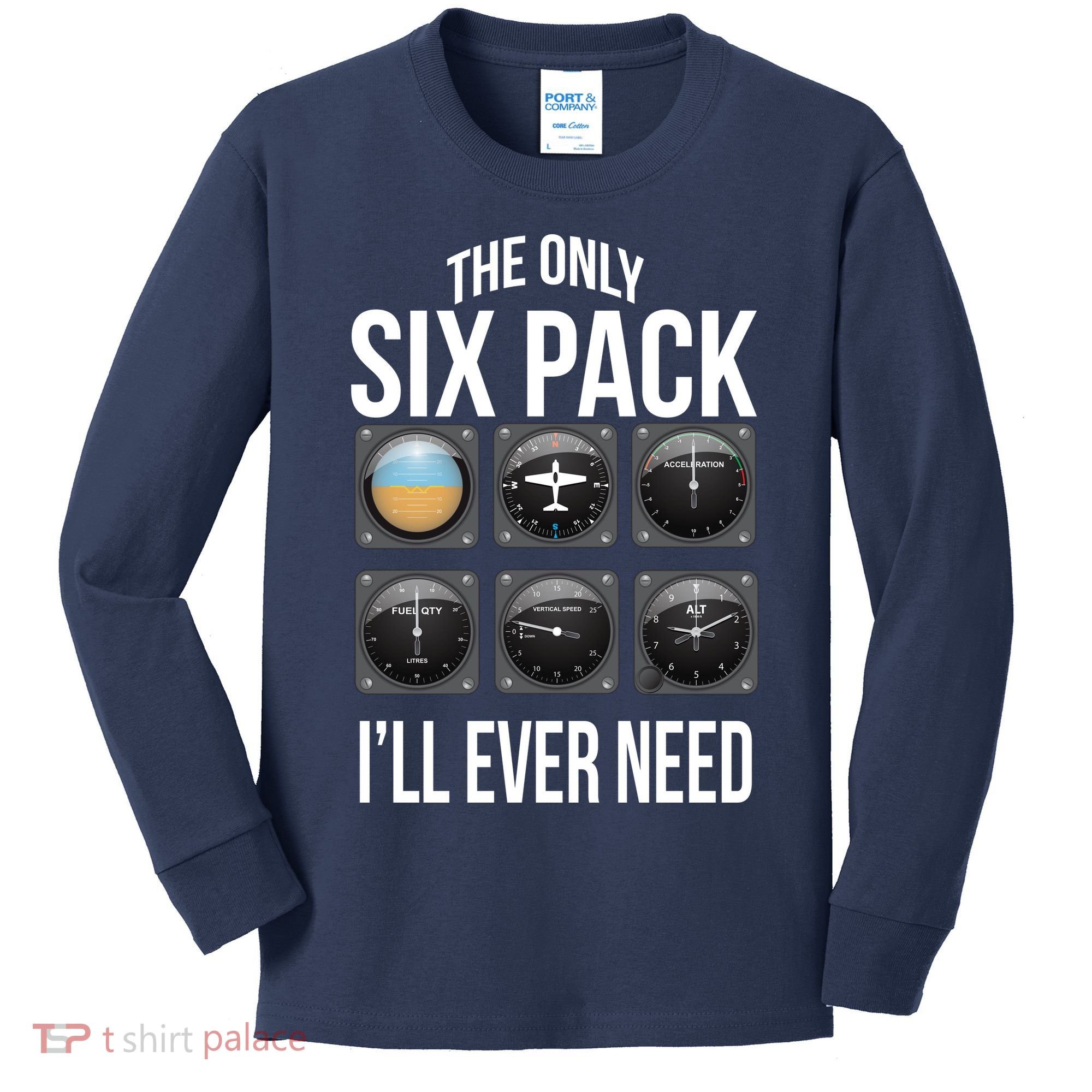 The Only Six Pack I'll Ever Need  Kids Long Sleeve Shirt
