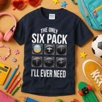 The Only Six Pack I'll Ever Need  Kids T-Shirt thumb 3