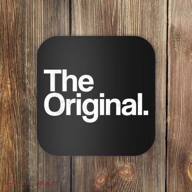 The Original. Funny Classic Logo Coaster