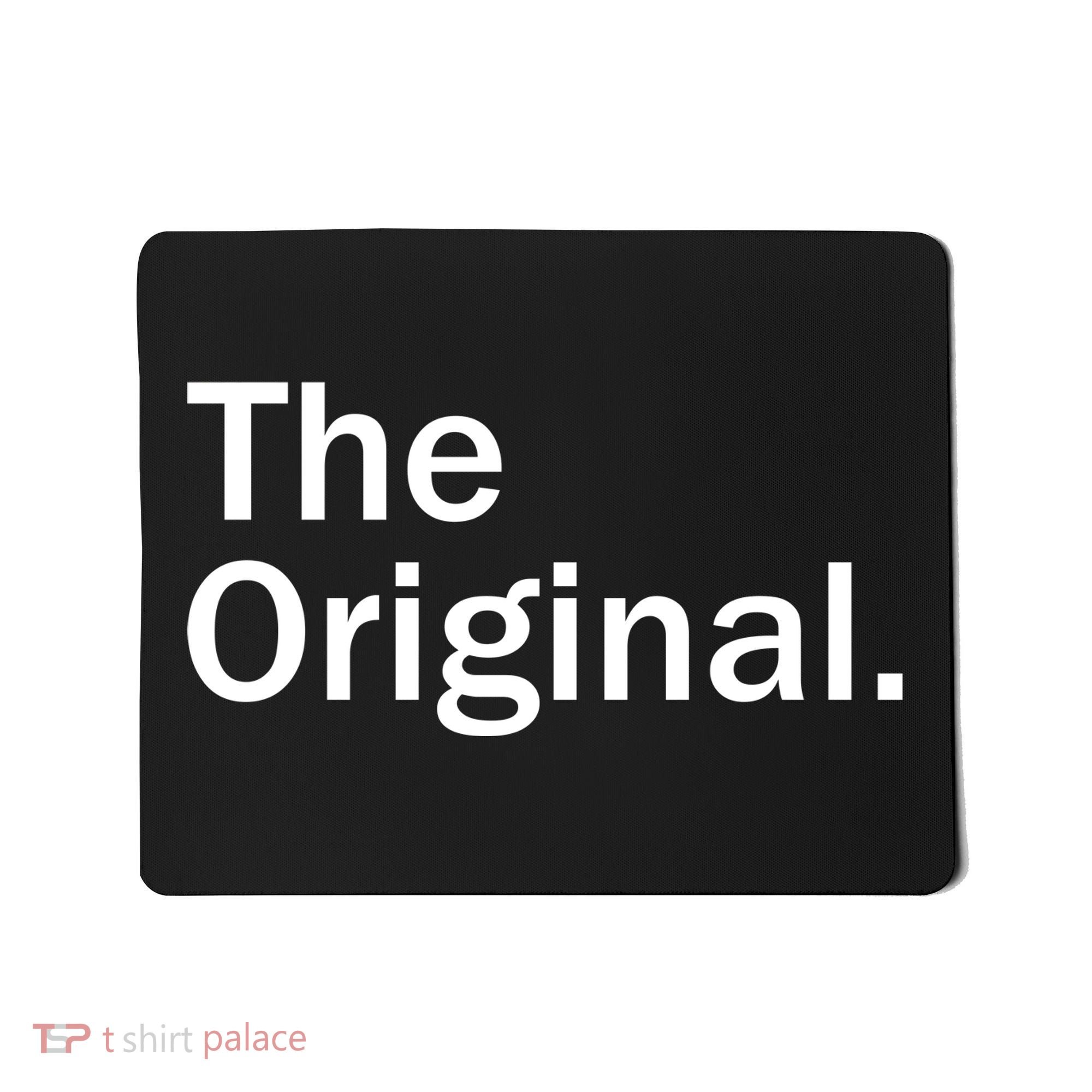 The Original. Funny Classic Logo Mousepad