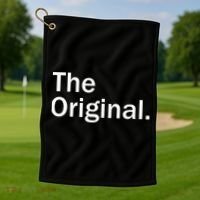 The Original. Funny Classic Logo Golf Towel thumb 1