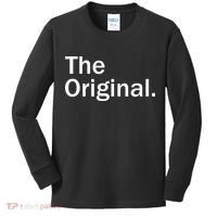 The Original. Funny Classic Logo Kids Long Sleeve Shirt thumb 0
