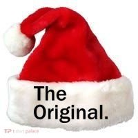 The Original. Funny Classic Logo Santa Hat thumb 0