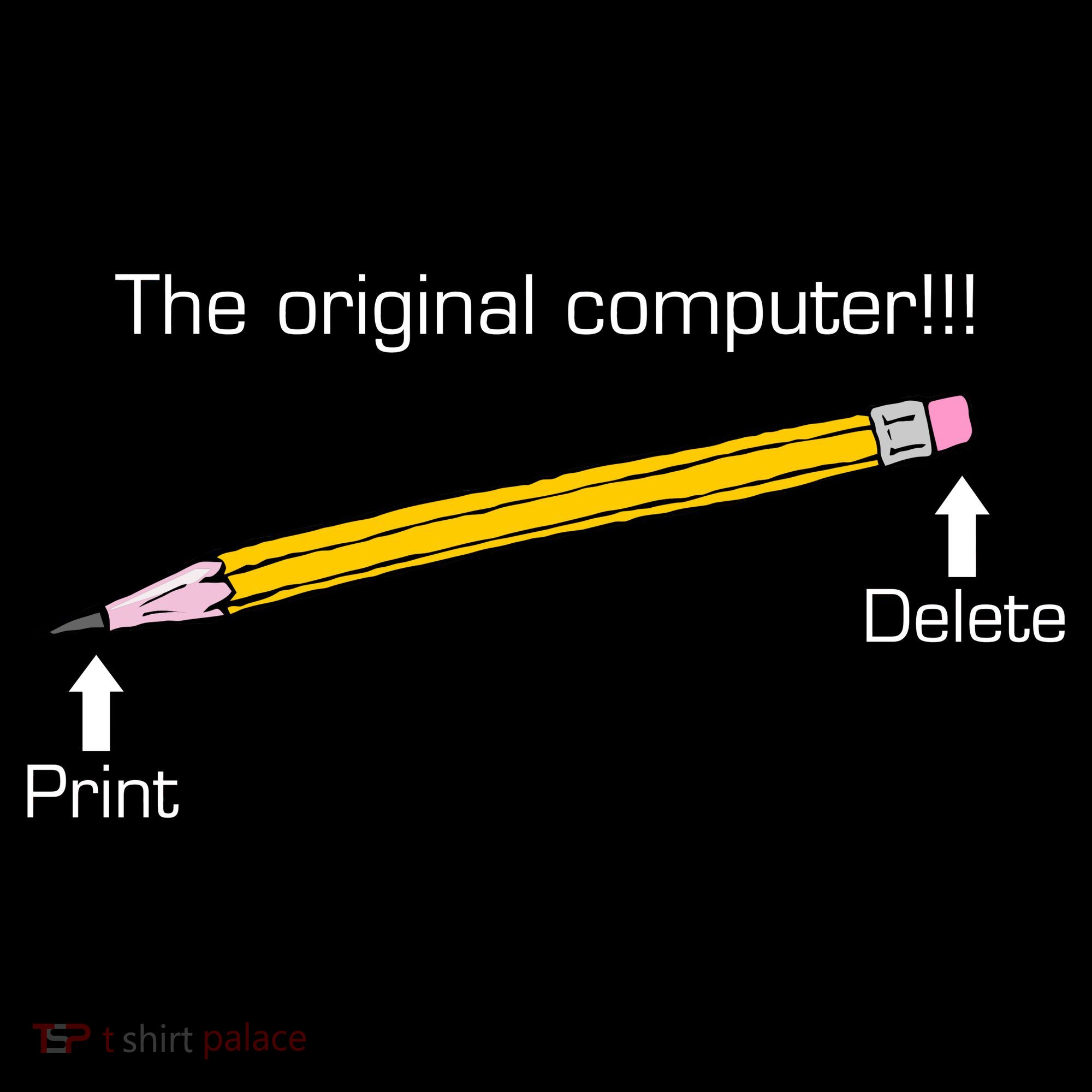 The Original Computer Pencil T-Shirt
