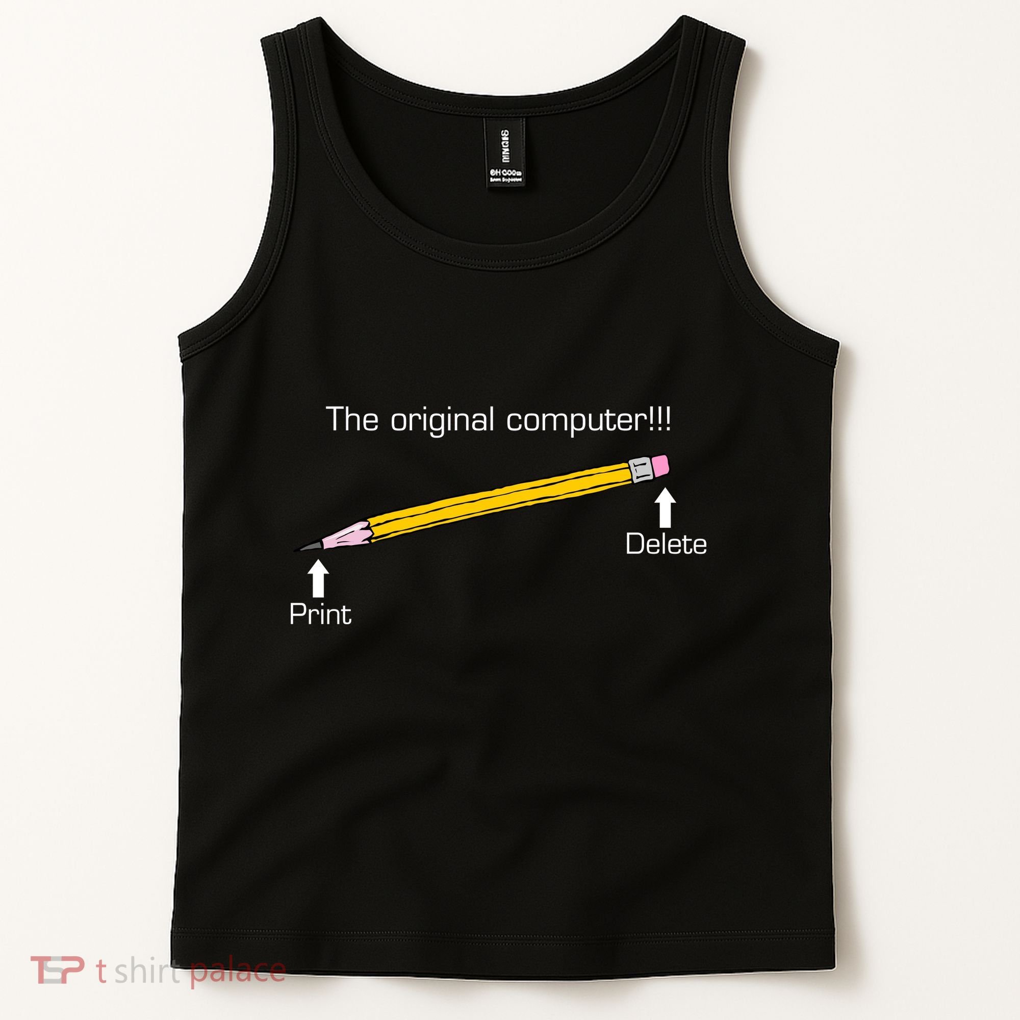 The Original Computer Pencil Tank Top
